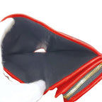 Loewe Bifold Wallet Red Linen Anagram 101.88 K98 — view 9