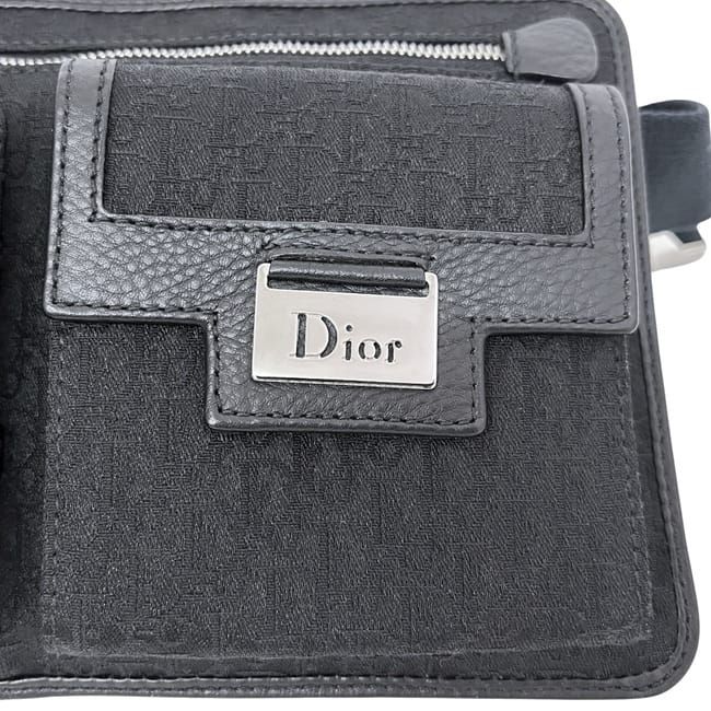 Christian Dior Black Trotter Waist Pouch — view 9
