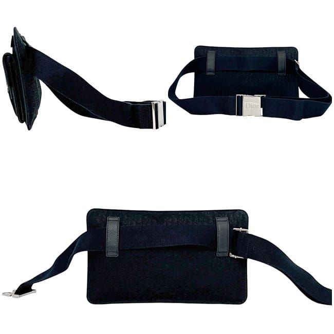 Christian Dior Black Trotter Waist Pouch — view 3
