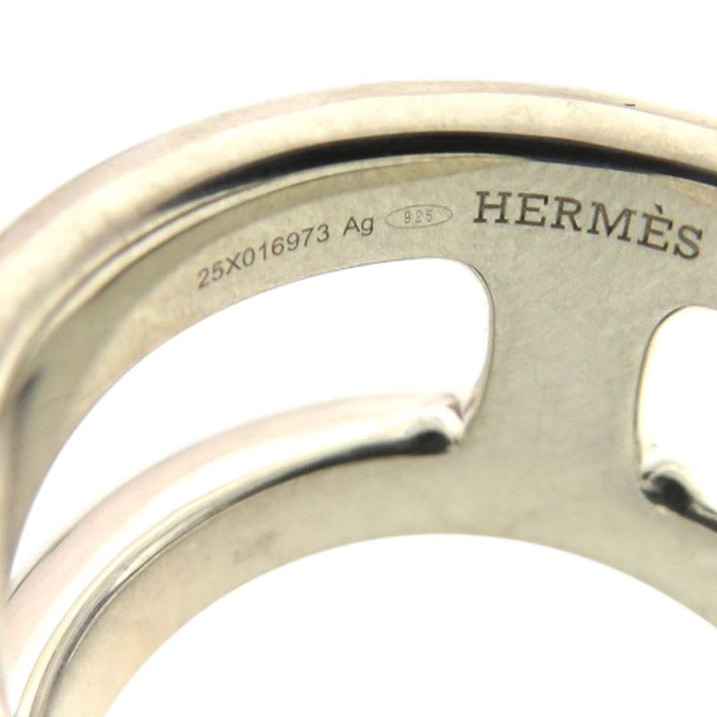 Hermes Osmozu PM 25 Silver 925 12.5 Ring 0581 — view 5