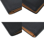 Louis Vuitton Vertical Wallet Leather Taurillon Noir Black — view 4