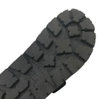 Prada Sandals Shoes Leather Black Logo Padded Nappa Velcro — view 8