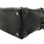 Louis Vuitton Taiga Soft Trunk Leather Chain Shoulder Bag Black — view 9