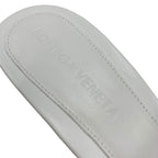 Bottega Veneta Sandals Shoes Lambskin White Mules Quilted — view 7