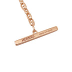 Hermes Bracelet Chaine D'ancre Verso 18K Pink Gold Black Ceramic — view 8