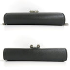 Gucci Dionysus Chain Wallet Leather Black Crystal Taiga — view 3