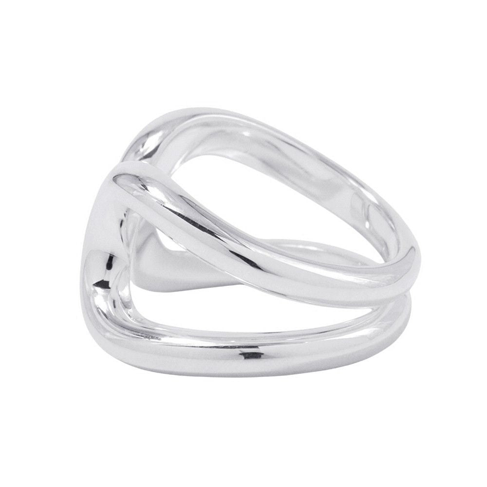 Hermes Ring Lima PM Silver 51 — view 2