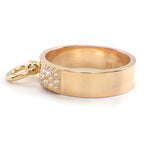 Hermes Ring Collier de Chien PM Pyramid Studs Pave 48 Points Diamond Total 0.19 CT — view 3