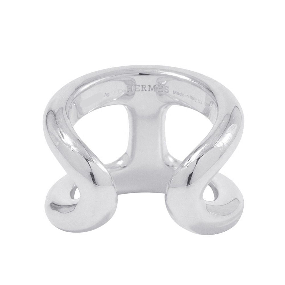 Hermes Ring Osmose GM Silver 53 — view 4