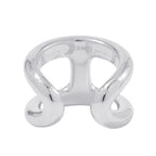 Hermes Ring Osmose GM Silver 53