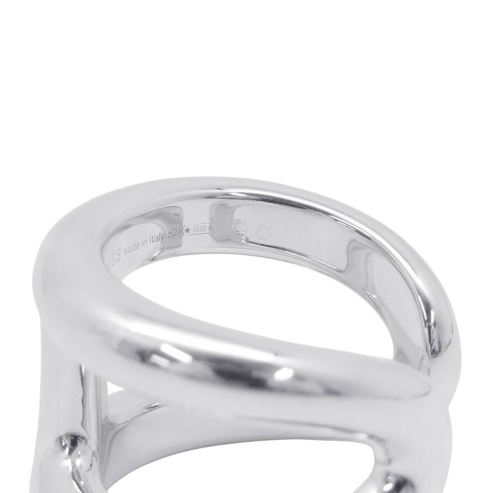 Hermes Ring Osmose GM Silver 52 — view 9
