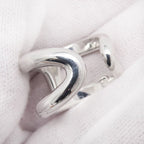Hermes Ring Osmose GM Silver 52