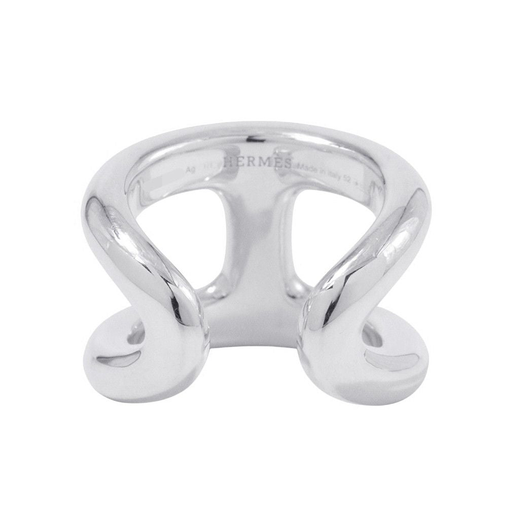 Hermes Ring Osmose GM Silver 52 — view 4