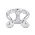 Hermes Ring Osmose GM Silver 52