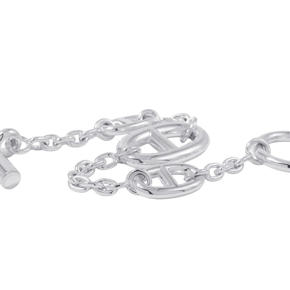 Hermes Bracelet Chaine D'ancre Farandole Silver XS — view 2