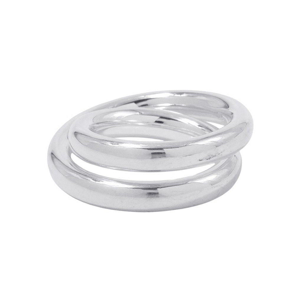 Hermes Ring Vertijus Silver 53 — view 4