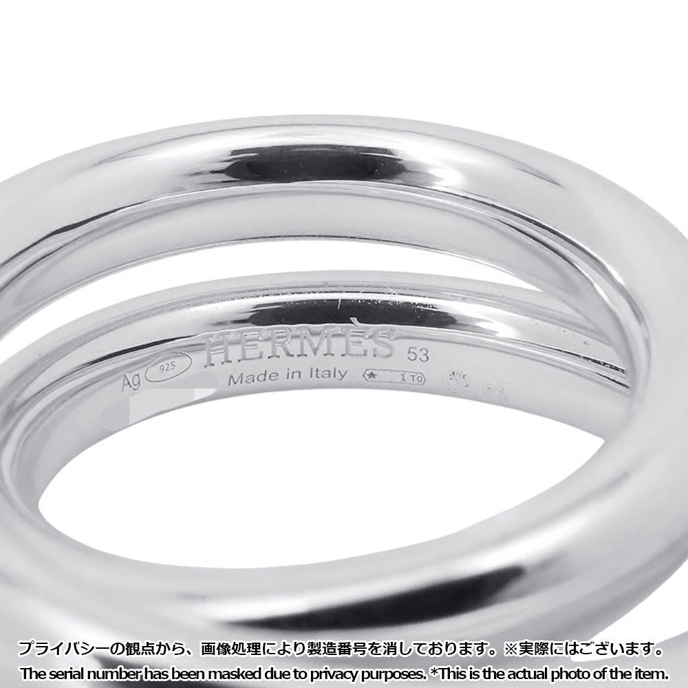 Hermes Ring Vertijus Silver 53 — view 7