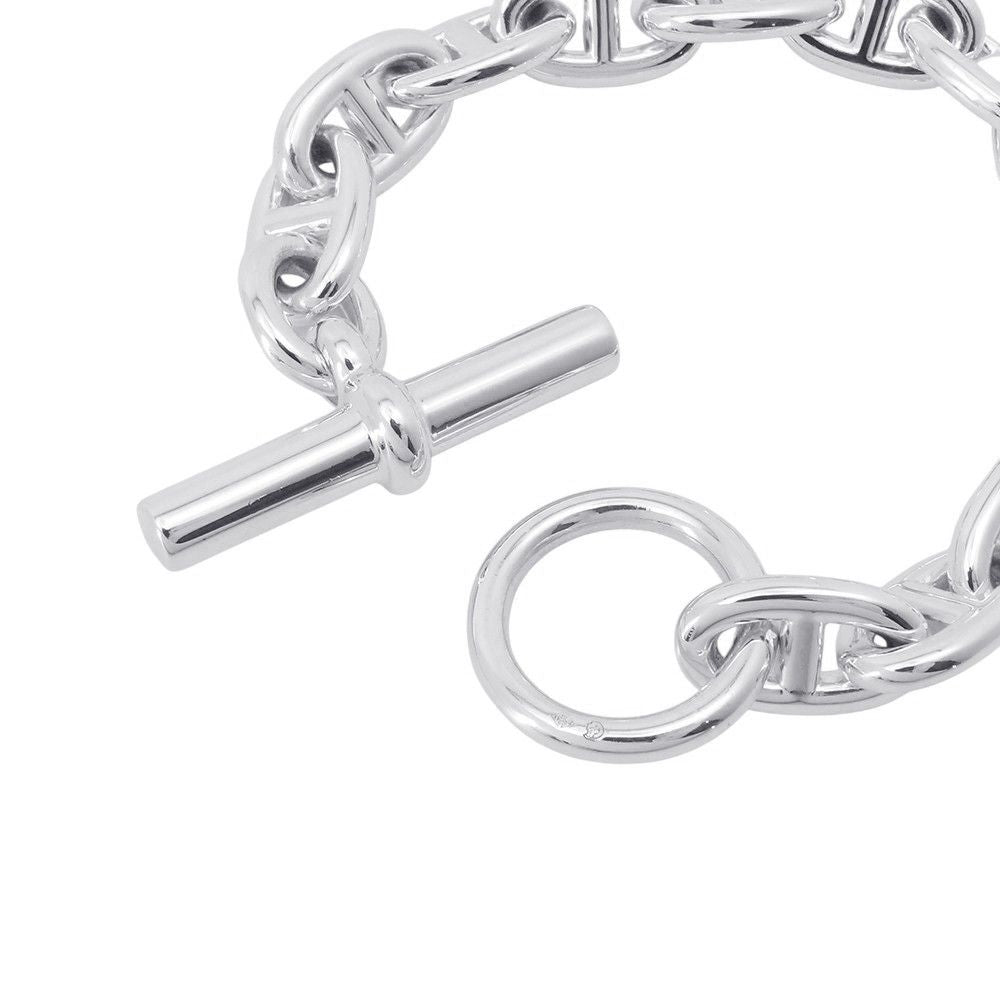 Hermes Bracelet Chaine D'ancre MM 13 Links Silver — view 4