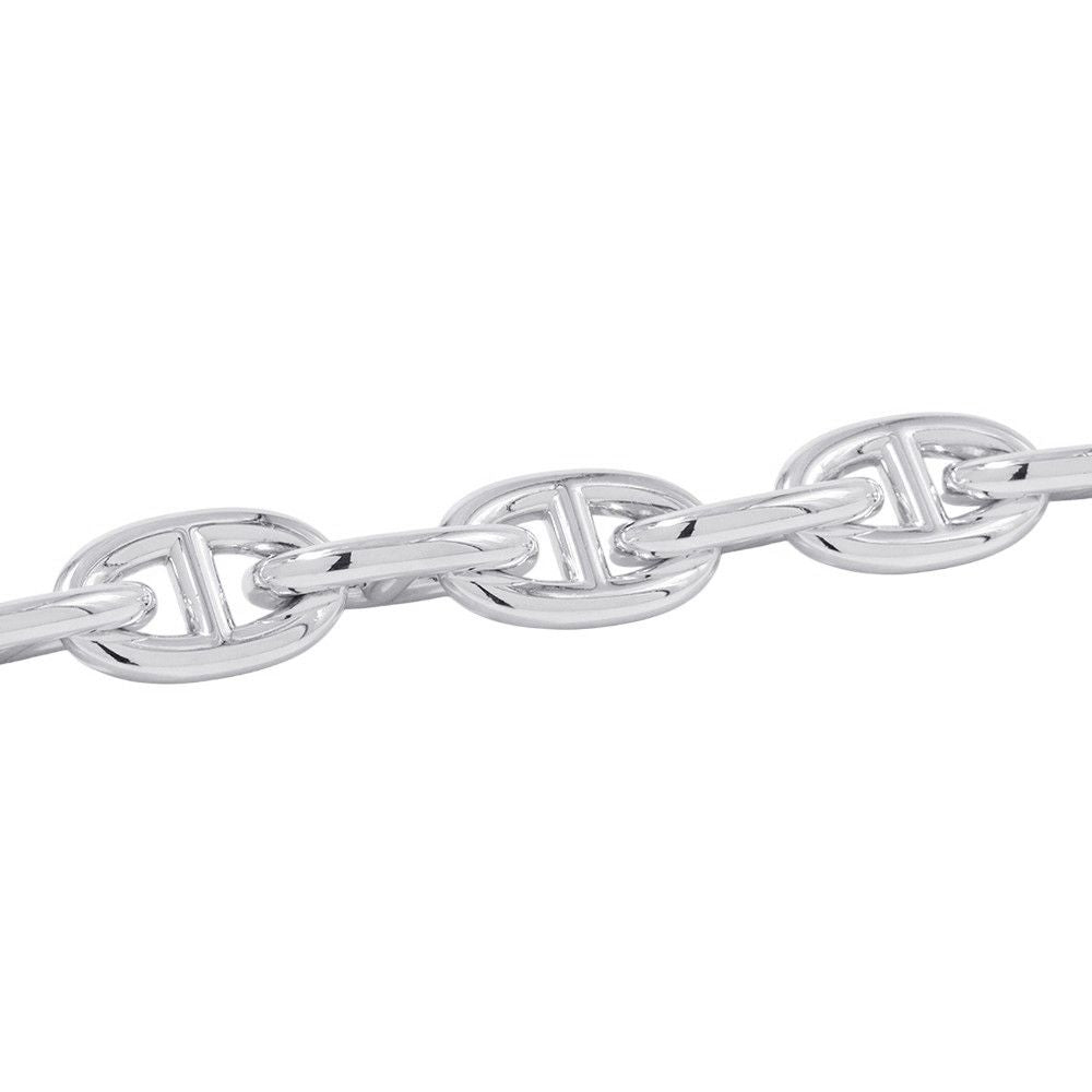 Hermes Bracelet Chaine D'ancre TGM 10 Links Silver — view 2