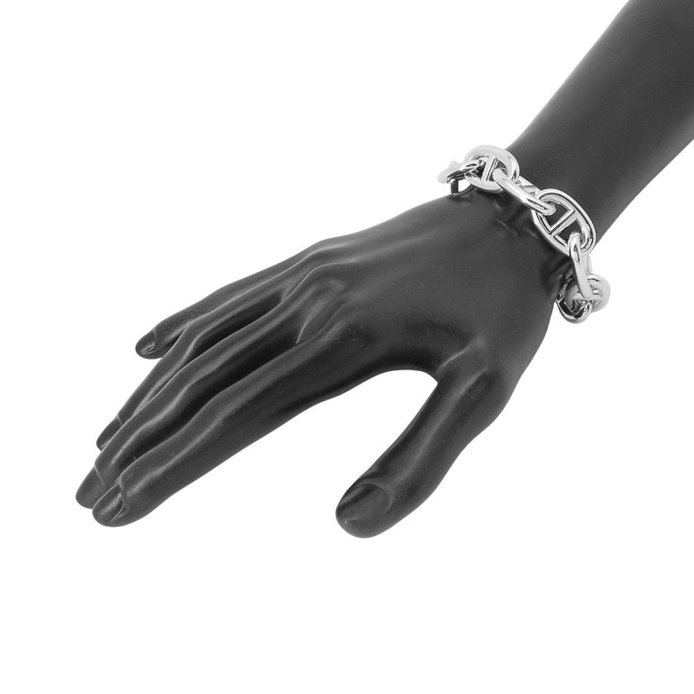 Hermes Bracelet Chaine D'ancre TGM 10 Links Silver — view 3