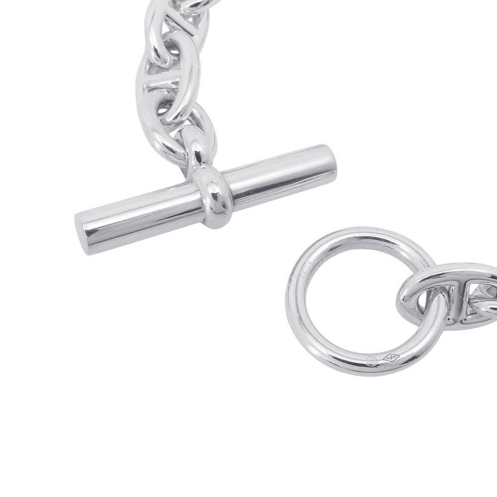 Hermes Bracelet Chaine D'ancre PM 15 Links Silver — view 4
