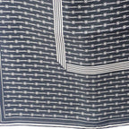 Chanel Coco Mark Scarf Silk Black — view 3
