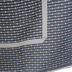Chanel Coco Mark Scarf Silk Black — view 4