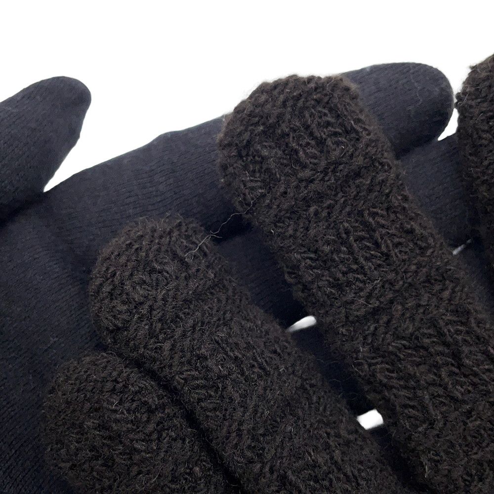 Bottega Veneta Gloves Intreccio Wool Cashmere — view 3