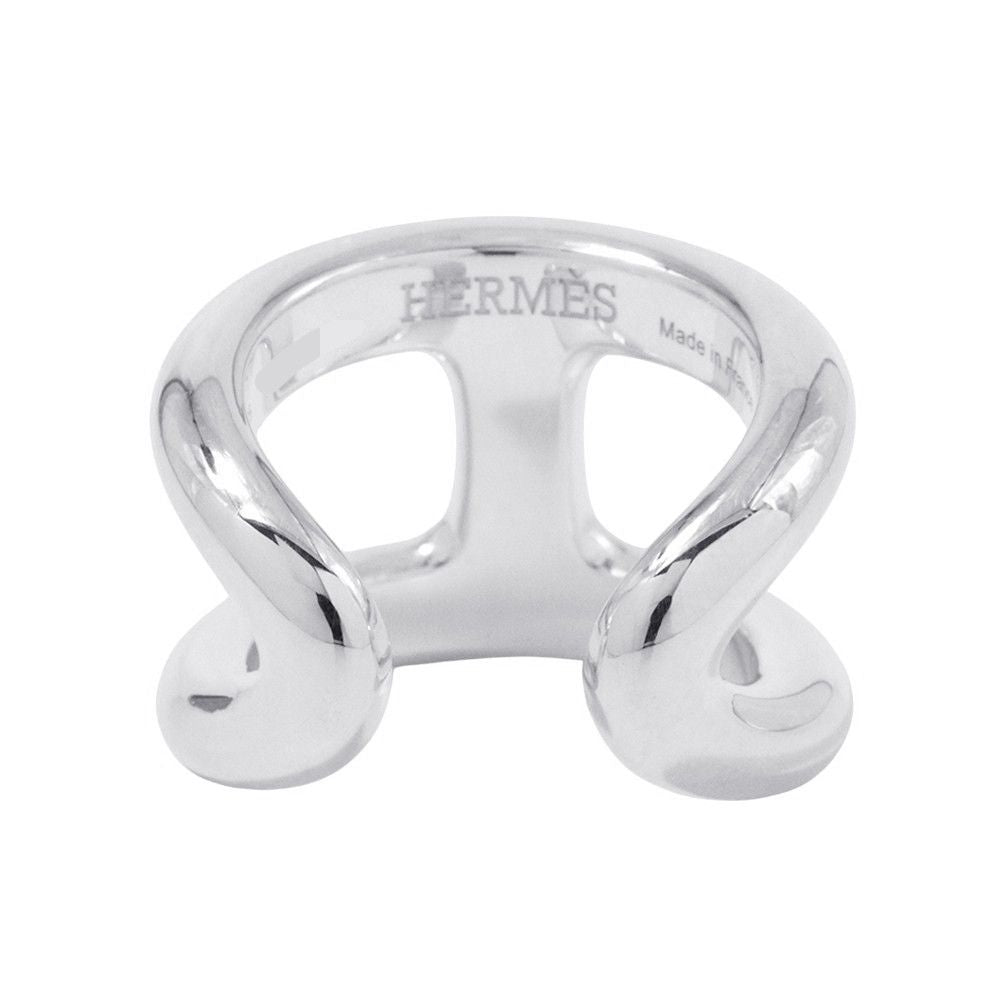 Hermes Ring Osmose GM Silver 53 — view 4