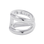 Hermes Ring Osmose GM Silver 53