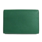 Gucci Dionysus Chain Wallet Leather Green Gold Silver Hardware — view 2