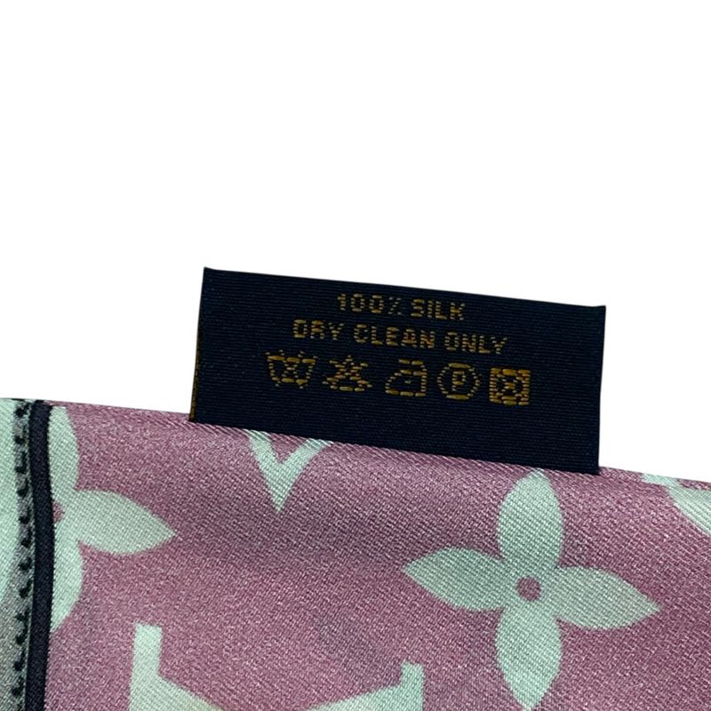 Louis Vuitton Twilly Scarf Bandeau Monogram Confidential Multicolor — view 8