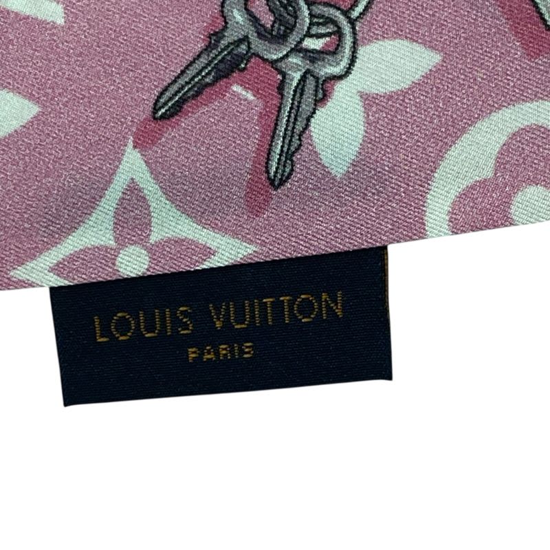 Louis Vuitton Twilly Scarf Bandeau Monogram Confidential Multicolor — view 7