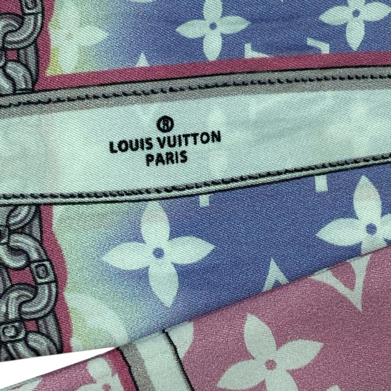 Louis Vuitton Twilly Scarf Bandeau Monogram Confidential Multicolor — view 5