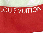 Louis Vuitton Twilly Scarf Bandeau Monogram Confidential Red Pink — view 4