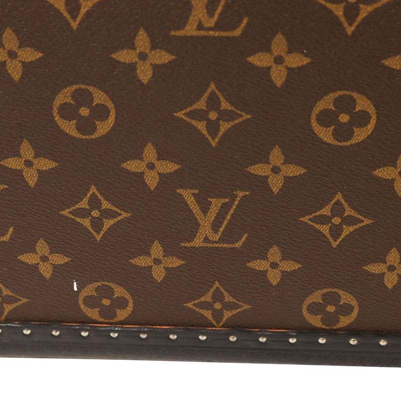 Louis Vuitton Arzeal 70 Monogram Macassar Trunk Case — view 6