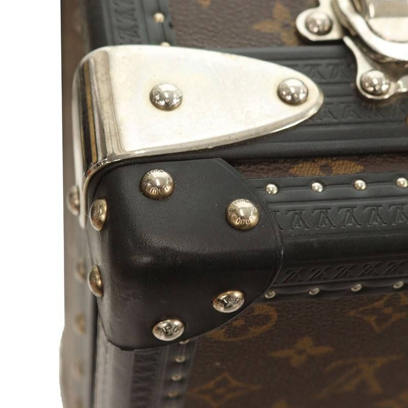 Louis Vuitton Arzeal 70 Monogram Macassar Trunk Case — view 5