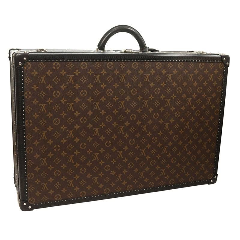 Louis Vuitton Arzeal 70 Monogram Macassar Trunk Case — view 2