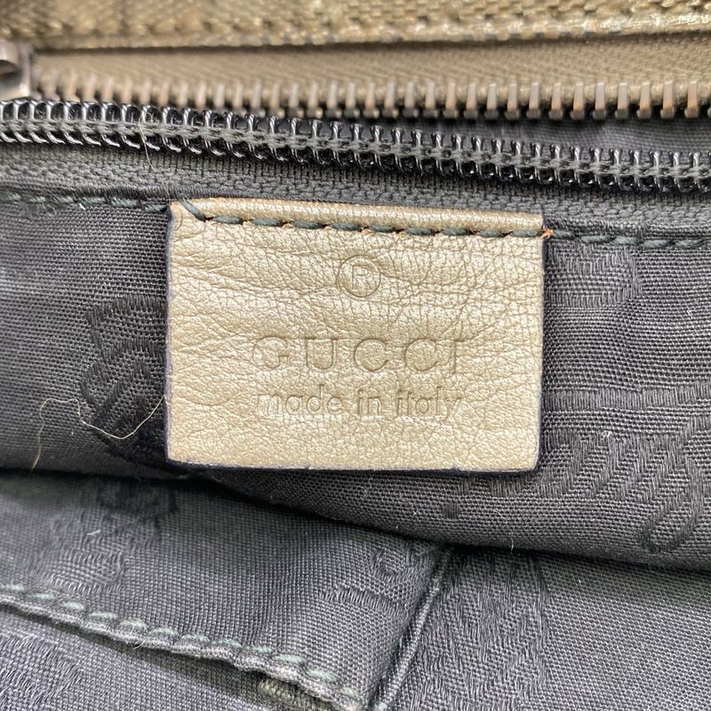 Gucci GG Canvas Metallic Tote Bag — view 6