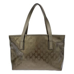 Gucci GG Canvas Metallic Tote Bag — view 2