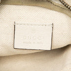 Gucci Logo Sherry Line Body Bag Waist Shoulder Beige Multicolor — view 5