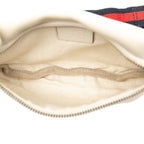 Gucci Logo Sherry Line Body Bag Waist Shoulder Beige Multicolor — view 4