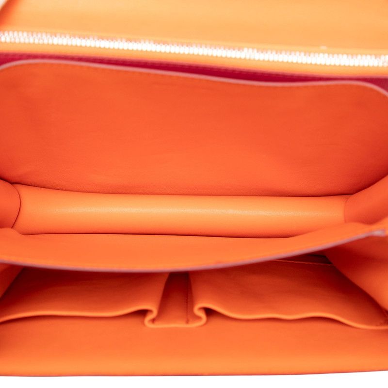 Celine Classic Box Medium Red Leather — view 5