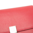 Celine Classic Box Medium Red Leather — view 4