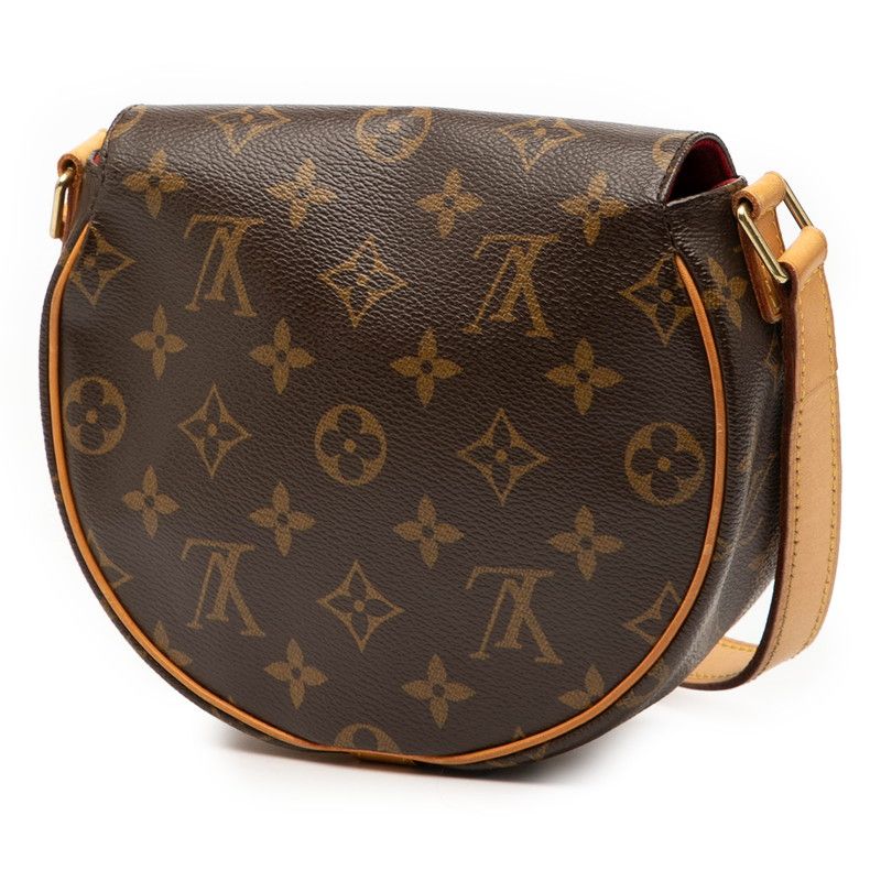 Louis Vuitton Monogram Tan Blanc Crossbody Bag Brown — view 2