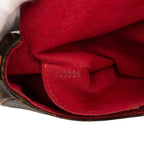 Louis Vuitton Monogram Tan Blanc Crossbody Bag Brown — view 6