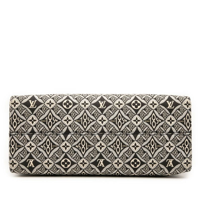Louis Vuitton Monogram Jacquard On The Go GM Since 1854 Tote — view 3