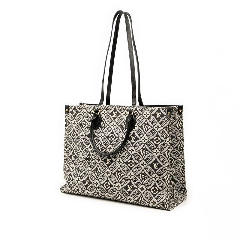 Louis Vuitton Monogram Jacquard On The Go GM Since 1854 Tote — view 2