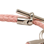 Hermes Grenand Dubretour Rose Sakura Silver Leather Metal — view 7
