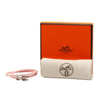 Hermes Grenand Dubretour Rose Sakura Silver Leather Metal — view 8